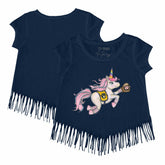 Milwaukee Brewers Tiny Turnip Girls Youth Unicorn Fringe T-Shirt | MLB For sale