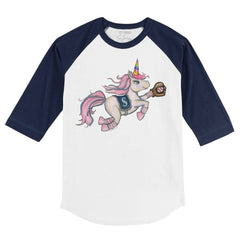 Seattle Mariners Tiny Turnip Youth Unicorn 3/4-Sleeve Raglan T-Shirt | MLB Outlet