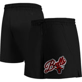 Chicago Bulls Pro Standard Women's Script Woven Shorts Outlet