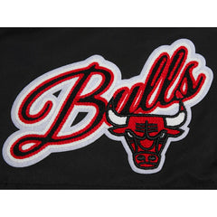 Chicago Bulls Pro Standard Women's Script Woven Shorts Outlet