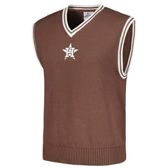 Houston Astros PLEASURES Knit V-Neck Pullover Sweater Vest | MLB Shop