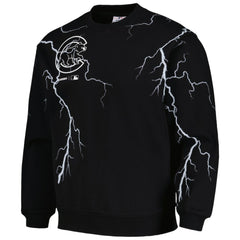 Chicago Cubs PLEASURES Lightning Crewneck Pullover Sweatshirt | MLB Sale