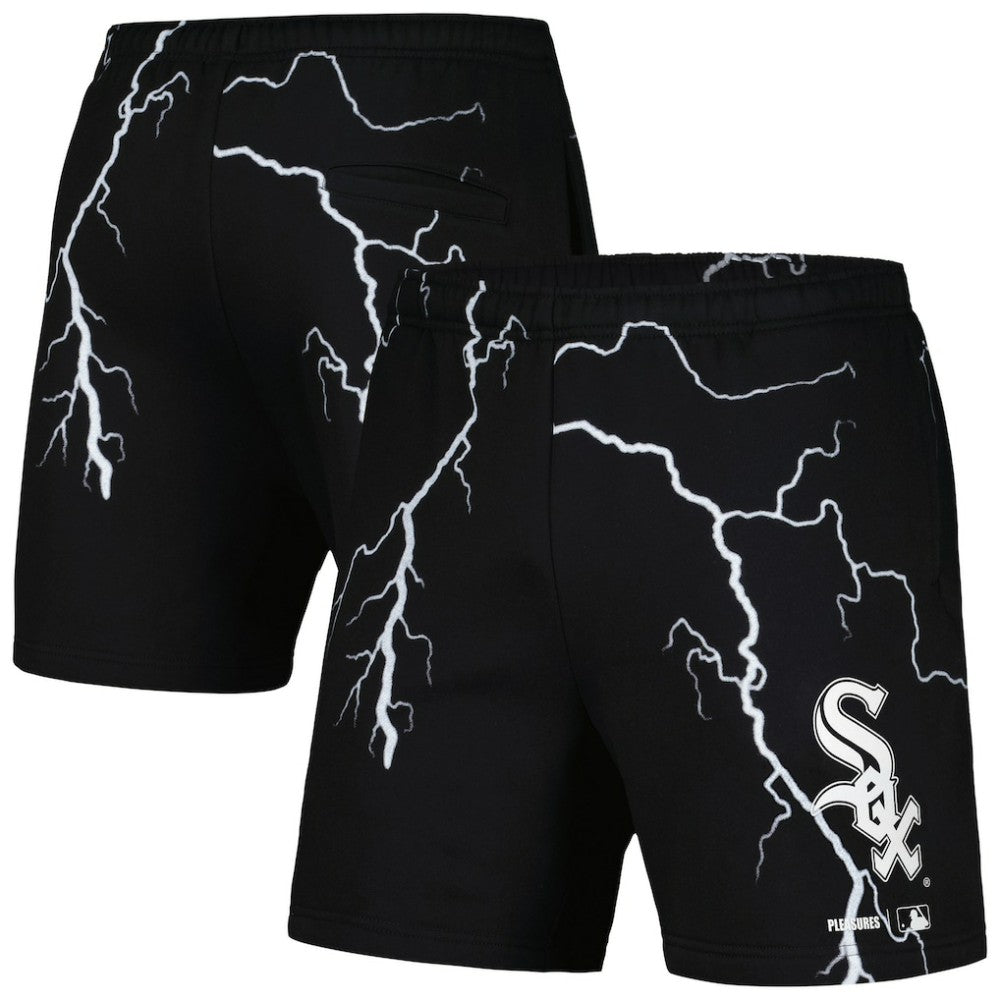 Chicago White Sox PLEASURES Lightning Shorts | MLB Outlet