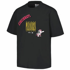 Cincinnati Reds PLEASURES Repurpose T-Shirt | MLB New