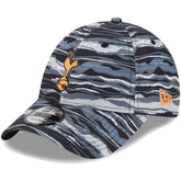 Tottenham Hotspur New Era Wave All Over Print 9FORTY Adjustable Hat Black - New Era