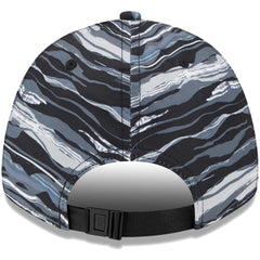 Tottenham Hotspur New Era Wave All Over Print 9FORTY Adjustable Hat Black - New Era
