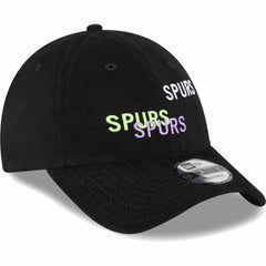 Tottenham Hotspur New Era Triple Wordmark 9FORTY Adjustable Hat Black - New Era