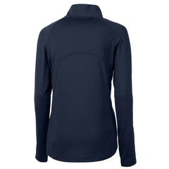 Cleveland Guardians Cutter & Buck Women's Americana Logo Adapt Eco Knit Stretch Recycled Half-Zip Pullover Top | MLB Outlet