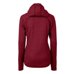Pittsburgh Pirates Cutter & Buck Women's Americana Logo Mainsail Sweater-Knit Full-Zip Hoodie | MLB Outlet