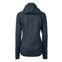 New York Yankees Cutter & Buck Women's Americana Logo Mainsail Sweater-Knit Full-Zip Hoodie | MLB Shop