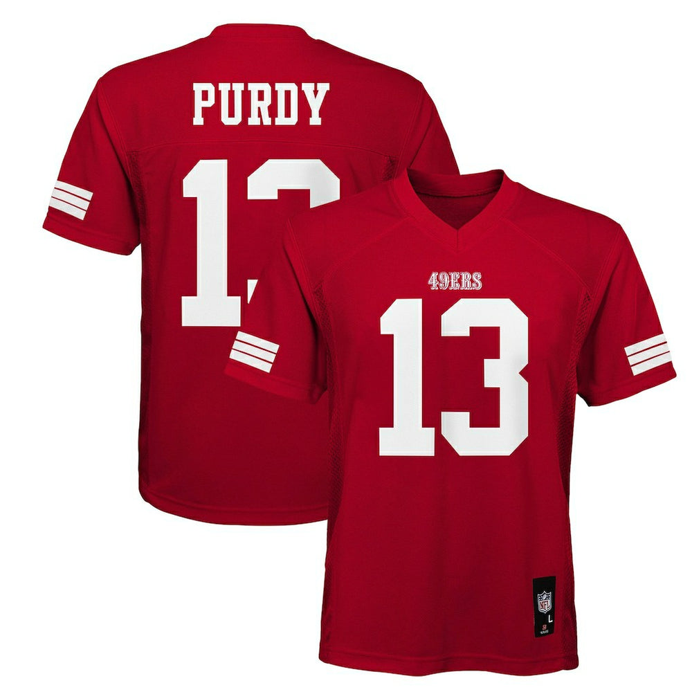 San Francisco 49ers Brock Purdy Youth Replica Player Jersey
