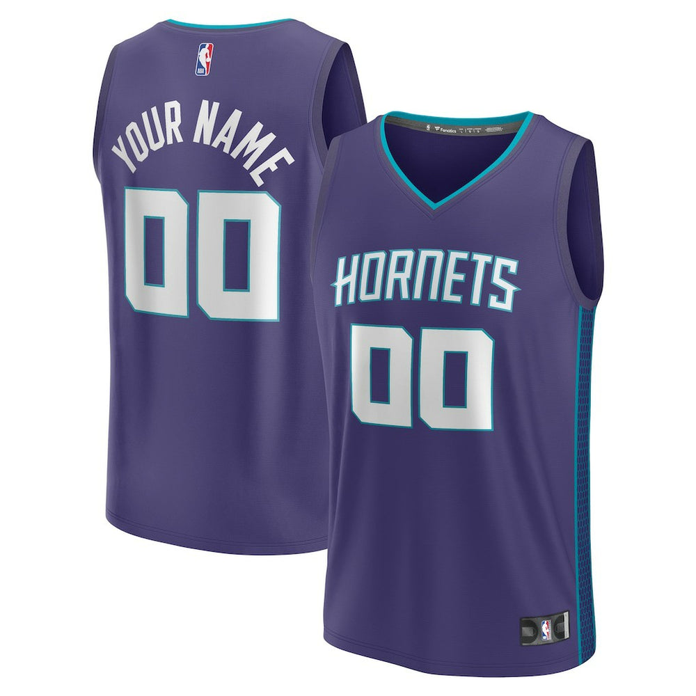 Charlotte Hornets Fast Break Custom Jersey Discount