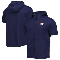Houston Astros Levelwear Recruit Full-Zip Short Sleeve Hoodie | MLB Outlet