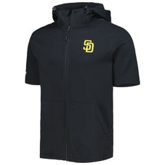 San Diego Padres Levelwear Recruit Full-Zip Short Sleeve Hoodie | MLB Near me