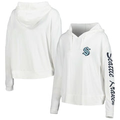 Seattle Kraken Concepts Sport Women's Accord Hacci Long Sleeve Hoodie Top On Sale
