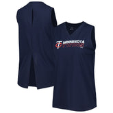 Minnesota Twins Levelwear Women's Paisley Chase V-Neck Tank Top | MLB On Sale