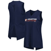 Houston Astros Levelwear Women's Paisley Chase V-Neck Tank Top | MLB Shop