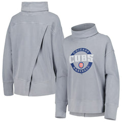 Chicago Cubs Levelwear Women's Sunset Farm Team Pullover Sweatshirt | MLB Discount