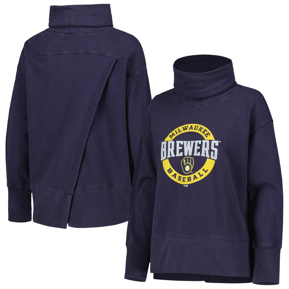 Milwaukee Brewers Levelwear Women's Sunset Farm Team Pullover Sweatshirt | MLB Near me