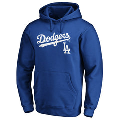 Los Angeles Dodgers Team Lock Up Logo Pullover Hoodie | MLB New