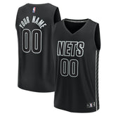 Brooklyn Nets Youth Fast Break Replica Custom Jersey New