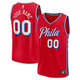 Philadelphia 76ers Youth Fast Break Replica Custom Jersey On Sale