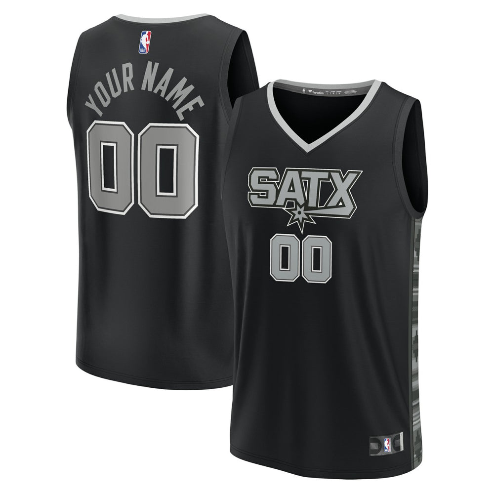 San Antonio Spurs Youth Fast Break Replica Custom Jersey Discount