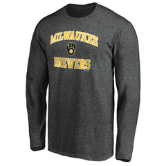 Milwaukee Brewers Heart & Soul Team Long Sleeve T-Shirt | MLB New