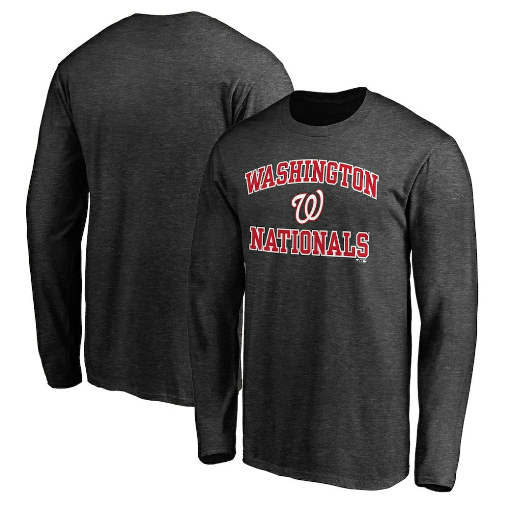 Washington Nationals Heart & Soul Team Long Sleeve T-Shirt | MLB Sale