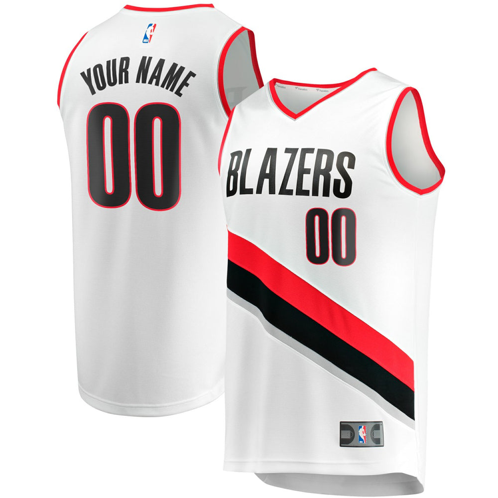 Portland Trail Blazers Fast Break Custom Replica Jersey Discount
