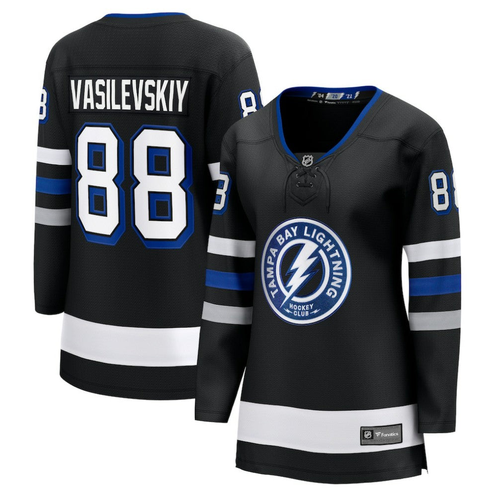 Andrei Vasilevskiy Tampa Bay Lightning Fanatics Women's Breakaway Jersey On Sale
