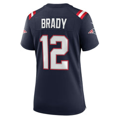 New England Patriots Nike Tom Brady Women's Retired Game Jersey