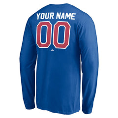 Chicago Cubs Personalized Cooperstown Collection Winning Streak Long Sleeve T-Shirt | MLB Online