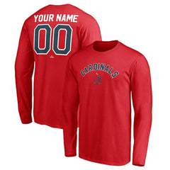 St. Louis Cardinals Personalized Cooperstown Collection Winning Streak Long Sleeve T-Shirt | MLB Near me