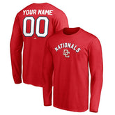 Washington Nationals Personalized Cooperstown Collection Winning Streak Long Sleeve T-Shirt | MLB Discount