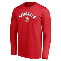Washington Nationals Personalized Cooperstown Collection Winning Streak Long Sleeve T-Shirt | MLB Discount