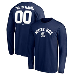 Chicago White Sox Personalized Cooperstown Collection Alternate Winning Streak Long Sleeve T-Shirt | MLB On Sale