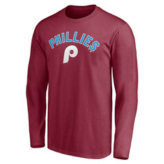 Philadelphia Phillies Personalized Cooperstown Collection Alternate Winning Streak Long Sleeve T-Shirt | MLB Near me