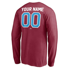 Philadelphia Phillies Personalized Cooperstown Collection Alternate Winning Streak Long Sleeve T-Shirt | MLB Near me