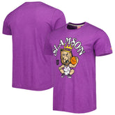 Sacramento Kings Homage Unisex Team Mascot Tri-Blend T-Shirt Discount
