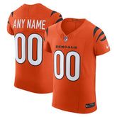 Cincinnati Bengals Nike Alternate Vapor F.U.S.E. Elite Custom Jersey