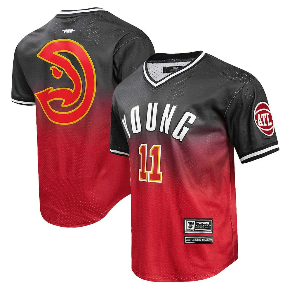Trae Young Atlanta Hawks Post Ombre Name & Number T-Shirt Online