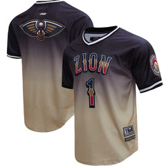 Zion Williamson New Orleans Pelicans Post Ombre Name & Number T-Shirt Outlet