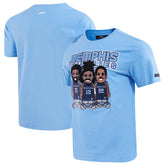 Jaren Jackson Jr., Ja Morant, Desmond Bane Memphis Grizzlies Pro Standard Multi Lineup T-Shirt New