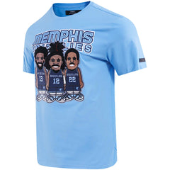 Jaren Jackson Jr., Ja Morant, Desmond Bane Memphis Grizzlies Pro Standard Multi Lineup T-Shirt New