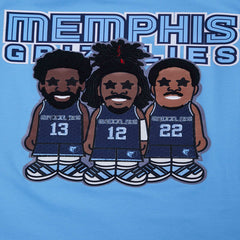 Jaren Jackson Jr., Ja Morant, Desmond Bane Memphis Grizzlies Pro Standard Multi Lineup T-Shirt New