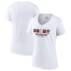 LeBron James Women's NBA All-Time Scoring Record Split Points V-Neck T-Shirt Online