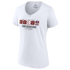 LeBron James Women's NBA All-Time Scoring Record Split Points V-Neck T-Shirt Online