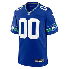 Seattle Seahawks Nike Throwback Custom Jersey