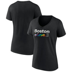 Boston Red Sox Women's City Pride V-Neck T-Shirt | MLB Shop